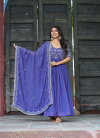 KA 1204 Faux Georgette Embroidered Work Gown Best Wholesale Shop In Surat